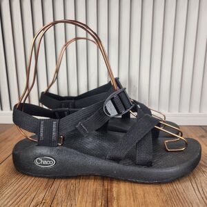 Chaco Z1 Yampa J102000 Womens Size 8 Black Strappy Outdoors Hiking River Sandals